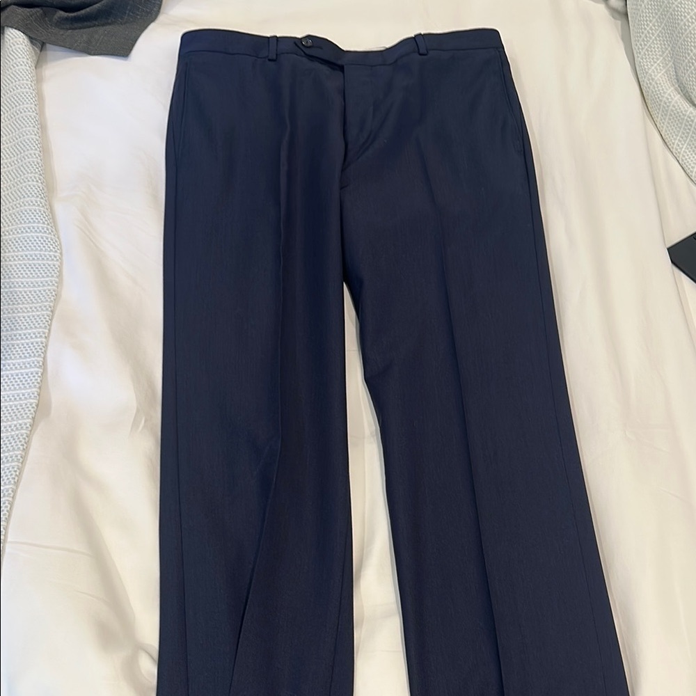 Samuelsohn Navy Dress Pants